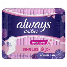 Always Intim Normal Deo 20ks Fresh Scent