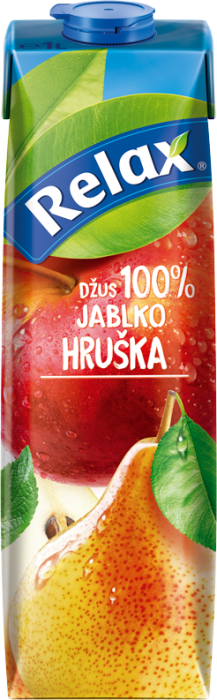 Relax 1L 100% Jablko - Hruška TP