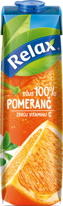 Relax 1L 100% Pomeranč TP