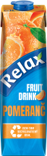 Relax 1L Fruit Drink Pomeranč