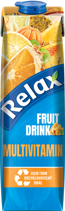 Relax 1L Fruit Drink Multivitamín