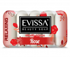 EVISSA Toaletní mýdlo 275g ( 5x55g ) Rose
