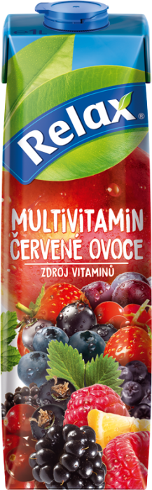 Relax 1L Multivitamín červené ovoce TP