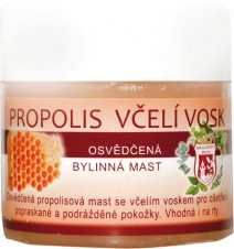 Byliná mast 150ml Propolis Včelí vosk