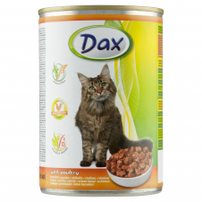 Dax 415g Konzervy pro Kočky Drůbeží