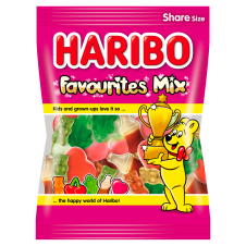 Haribo 175g Favourites Mix želé s ovocnými příchutěmi