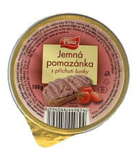 Viva - Jemná pomazánka s příchutí šunky 100g