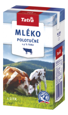 Tatra Trvanlivé polotučné mléko 1,5% 1l