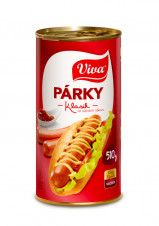 Viva - Párky klasik 510g