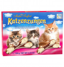 Maitre Truffout Katzenzungen 100g Růžové